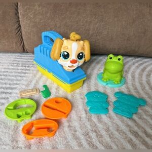 Puppy and Frog Animal Play Doh Playsets and Accessories - Kids Toys